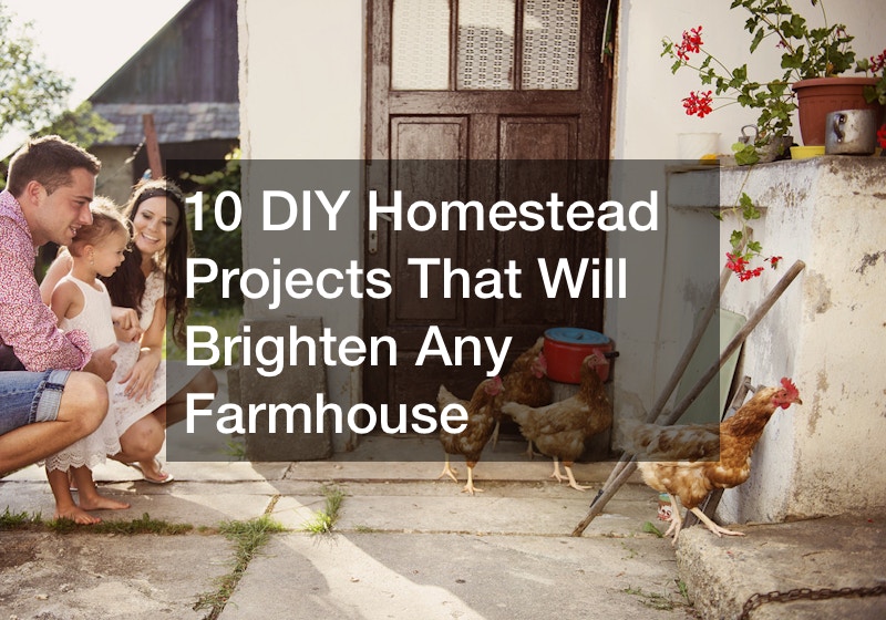 DIY homestead projects
