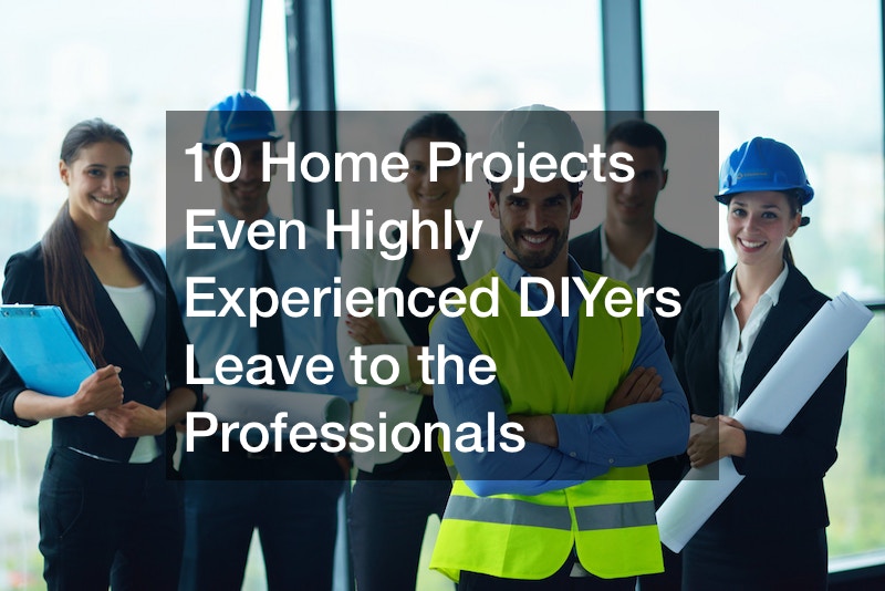 highly experienced DIYers